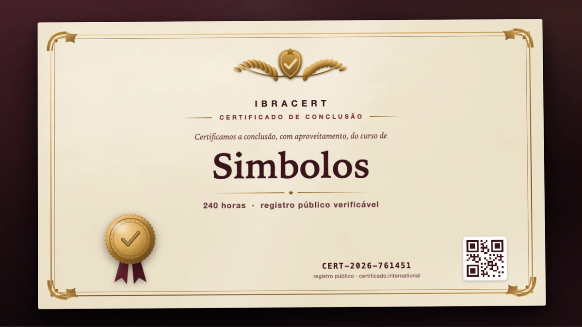 Capa do curso Simbolos