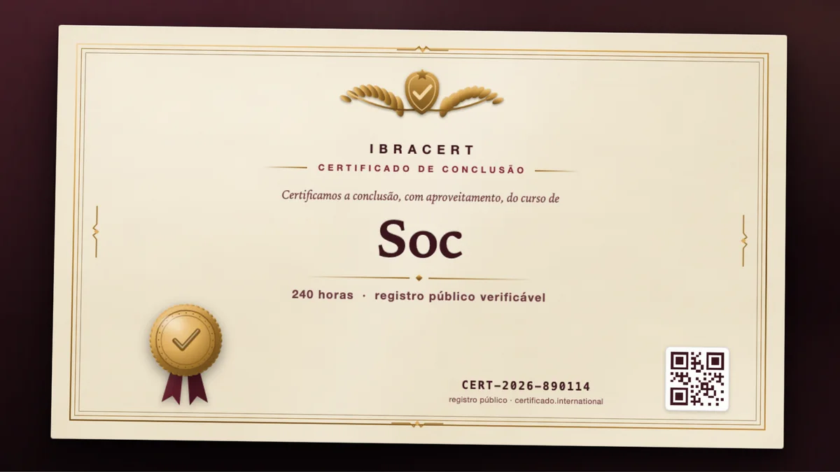 Capa do curso Soc