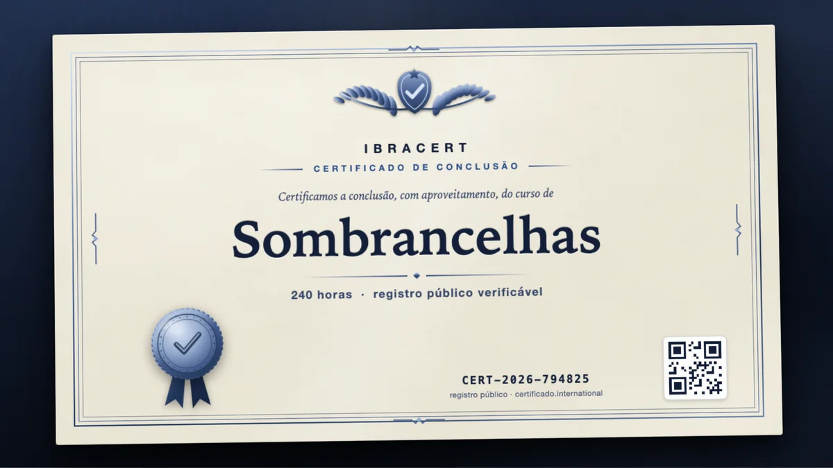 Capa do curso Sombrancelhas