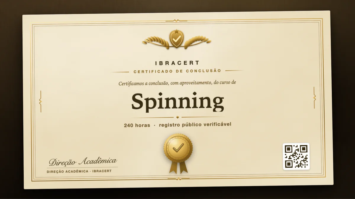 Capa do curso Spinning