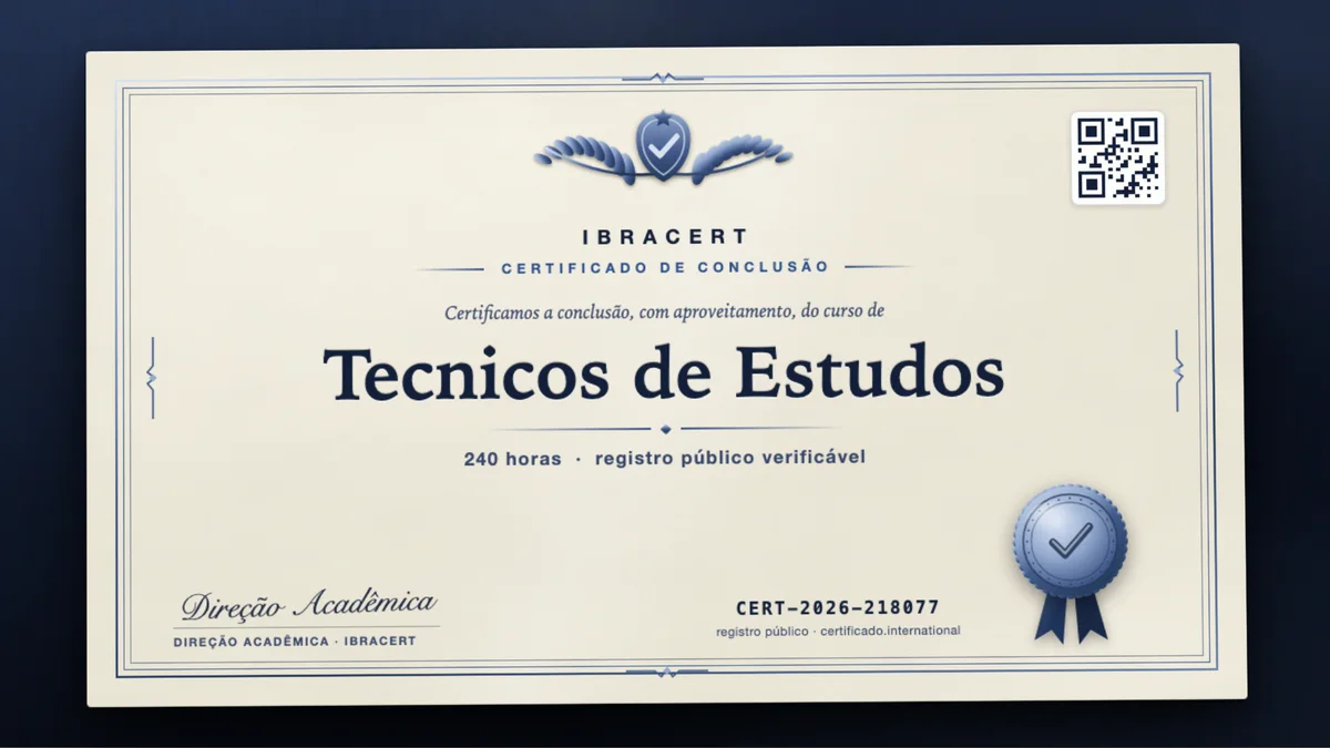 Capa do curso Tecnicos de Estudos