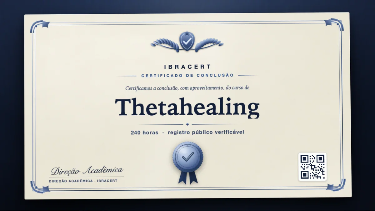 Capa do curso Thetahealing