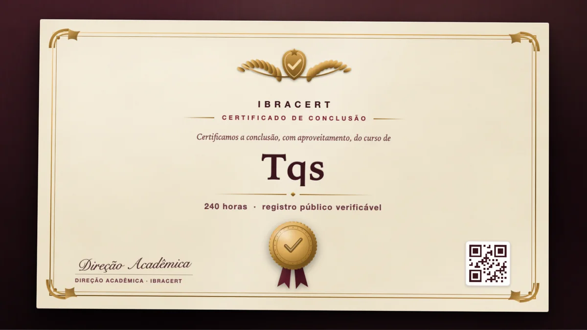 Capa do curso Tqs