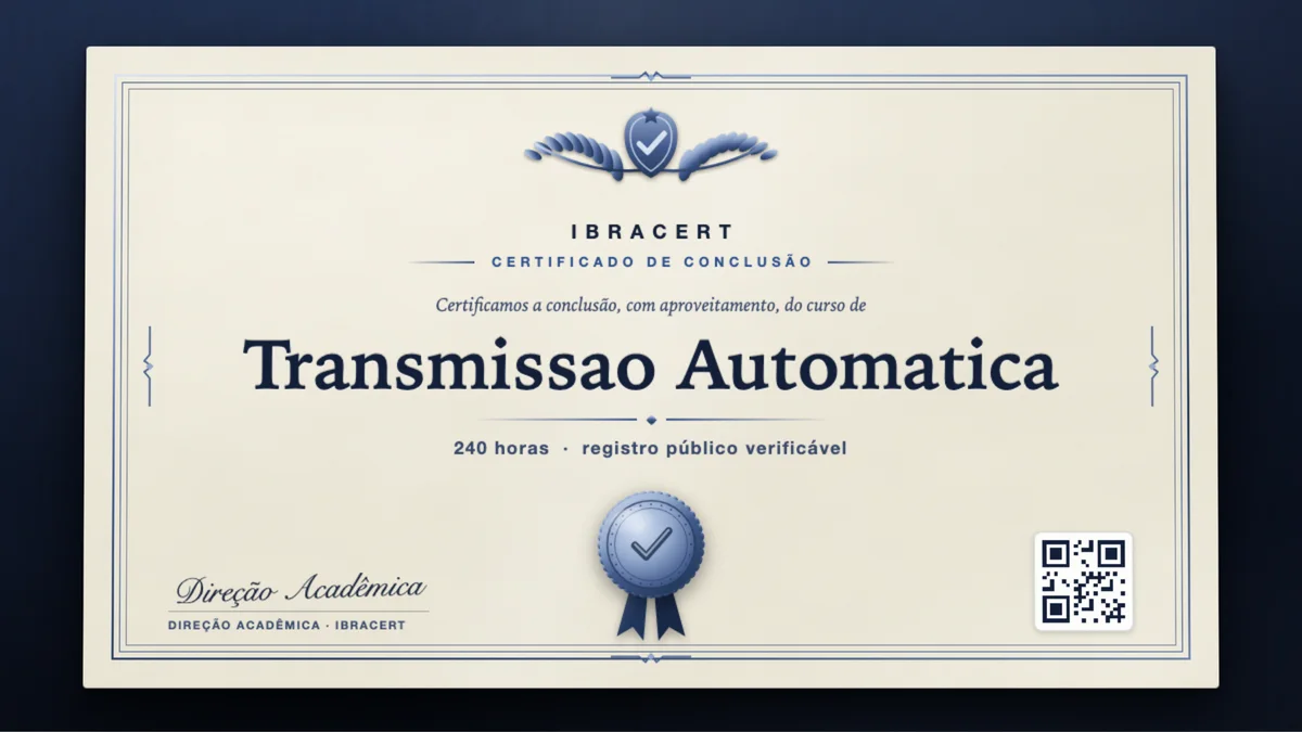 Capa do curso Transmissao Automatica