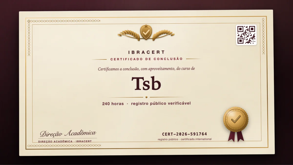 Capa do curso Tsb