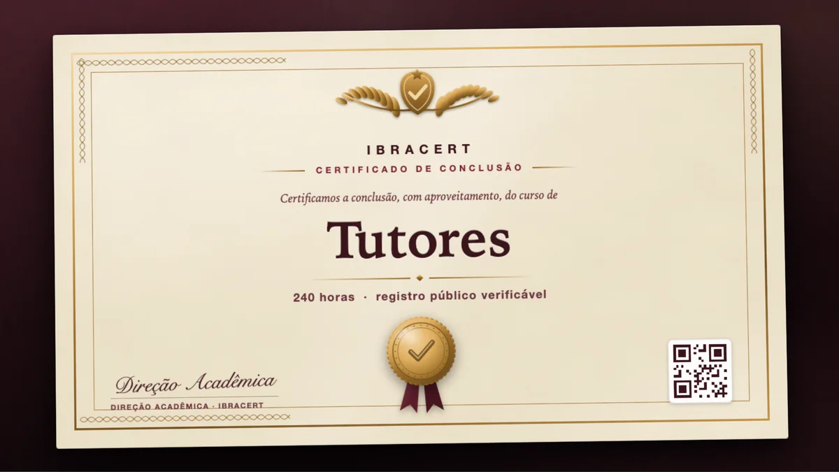 Capa do curso Tutores