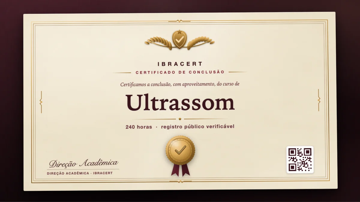 Capa do curso Ultrassom
