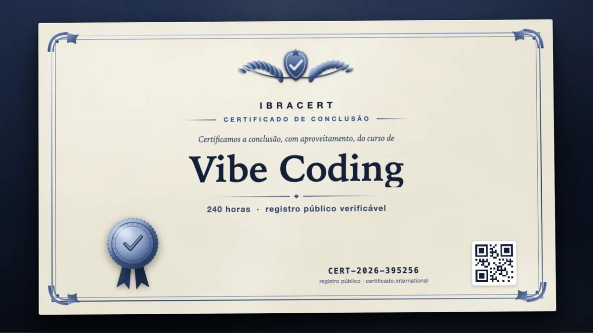 Capa do curso Vibe Coding