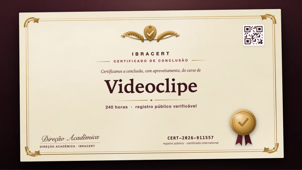 Capa do curso Videoclipe