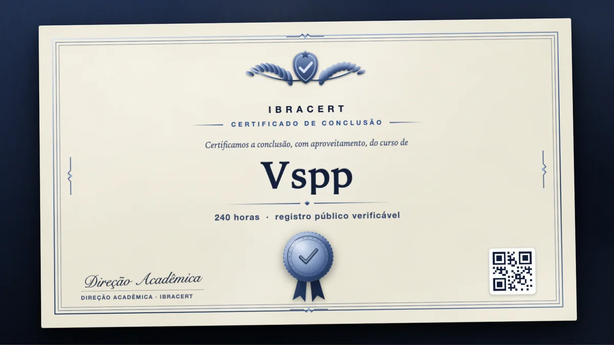 Capa do curso Vspp