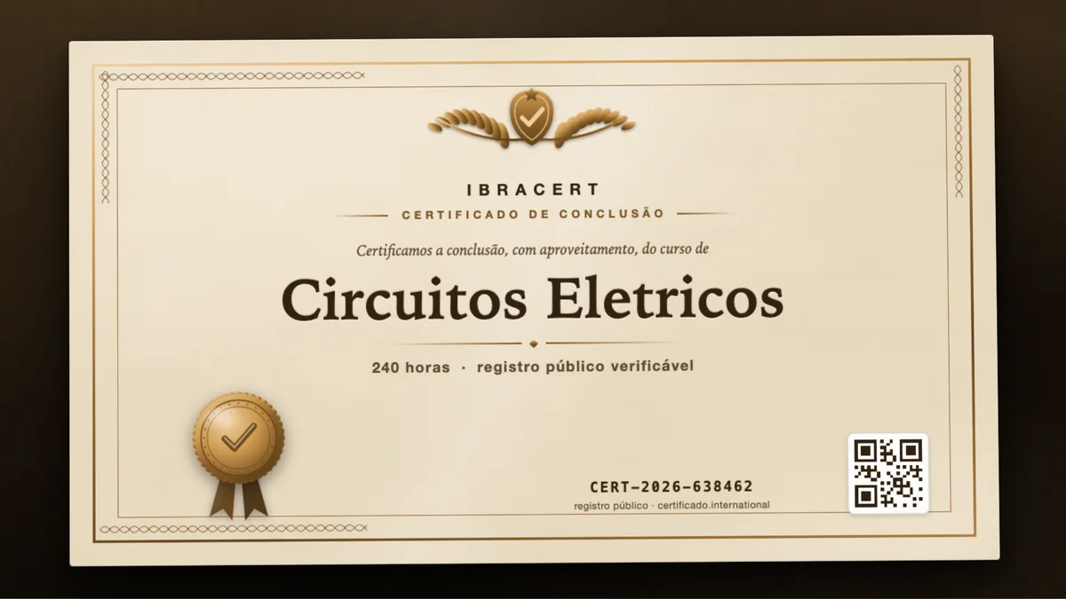 Capa do curso Circuitos Eletricos