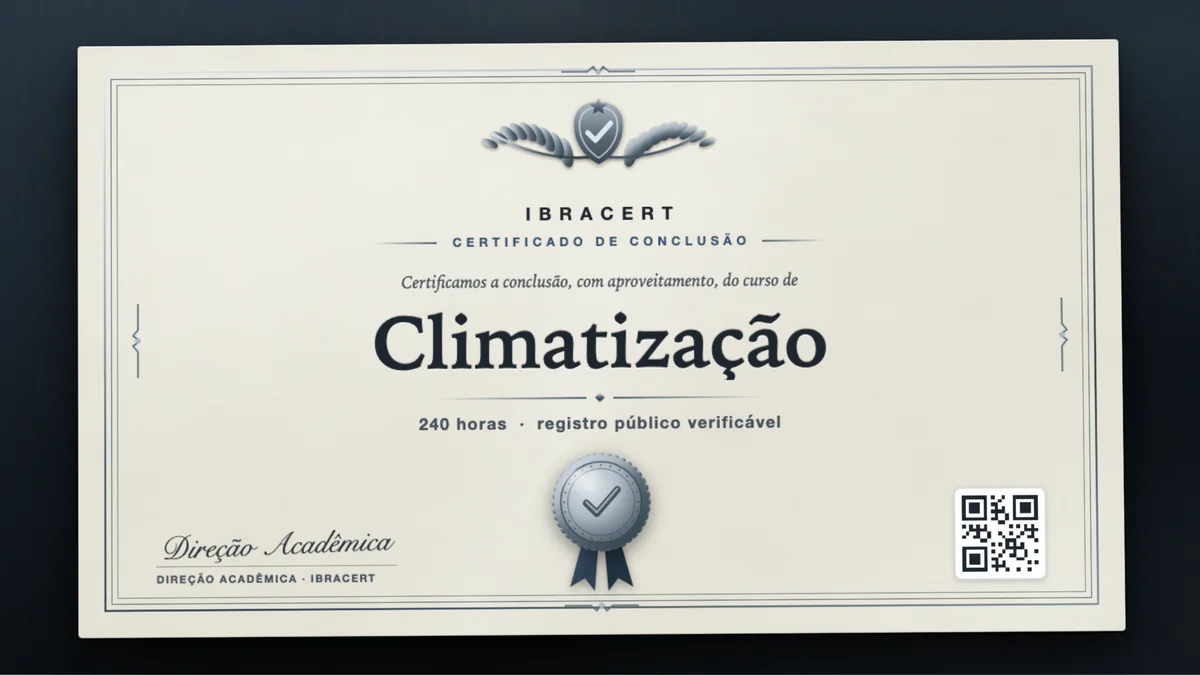 Capa do curso Climatização