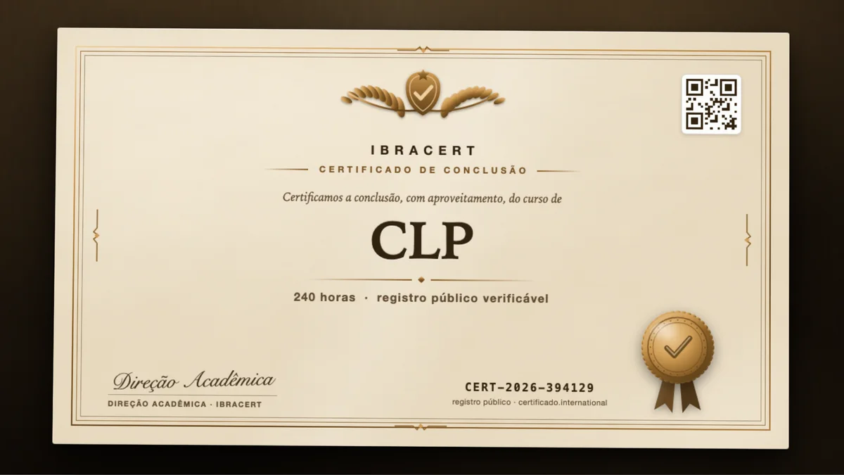 Capa do curso CLP