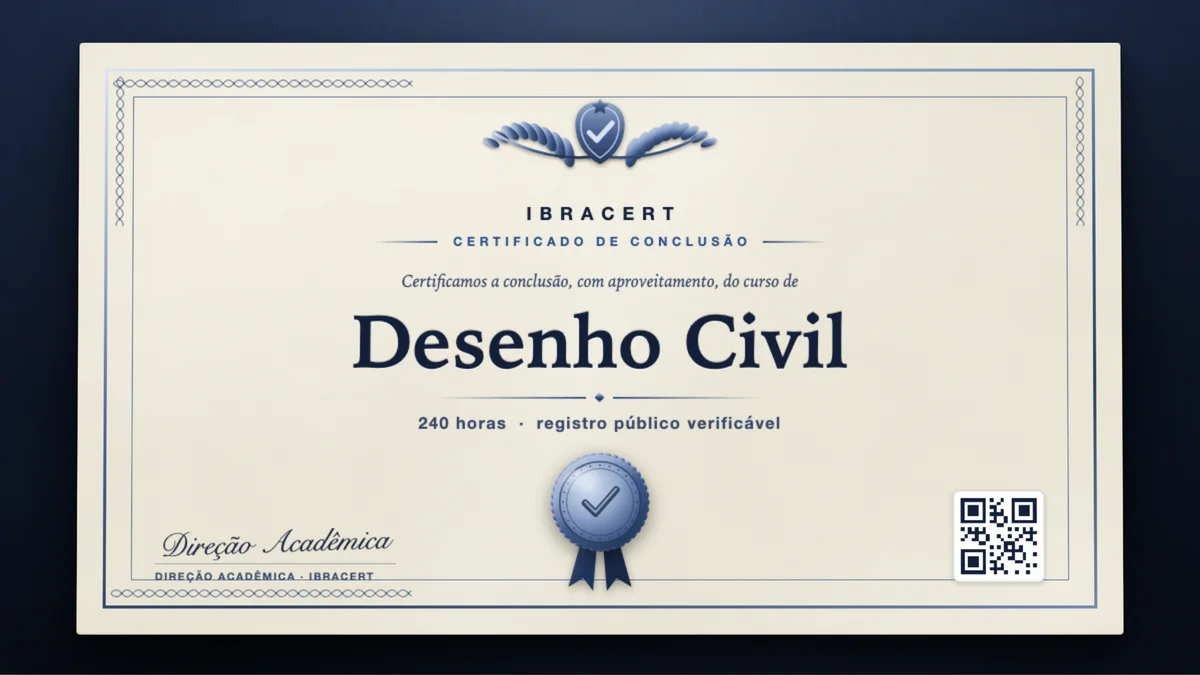 Capa do curso Desenho Civil
