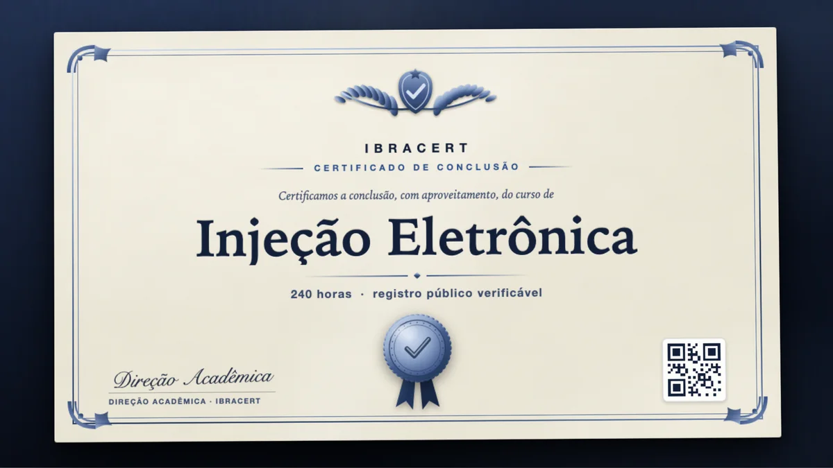 Capa do curso Injeção Eletrônica