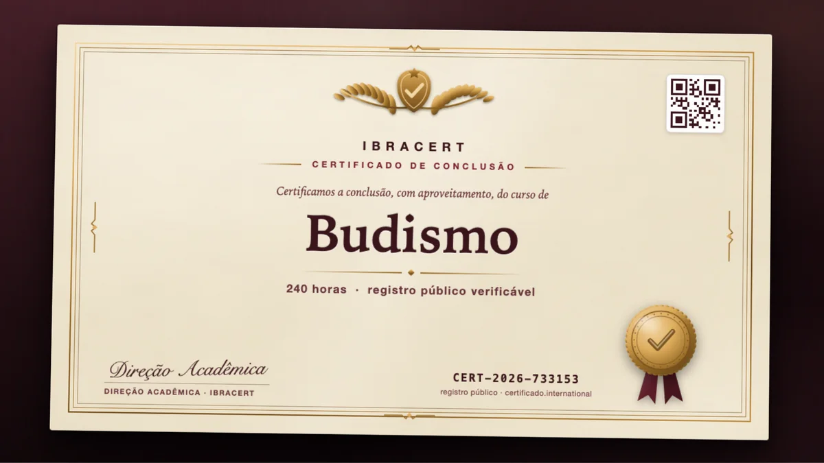 Capa do curso Budismo