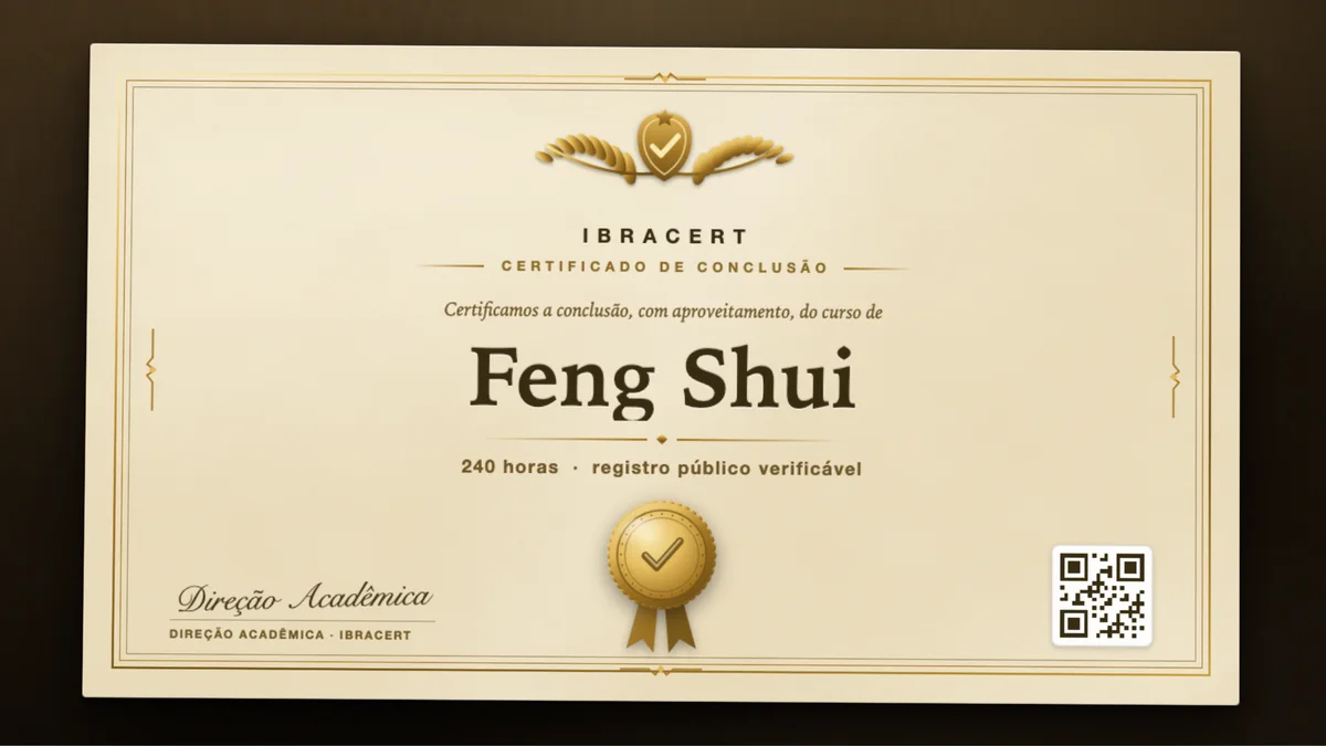Capa do curso Feng Shui
