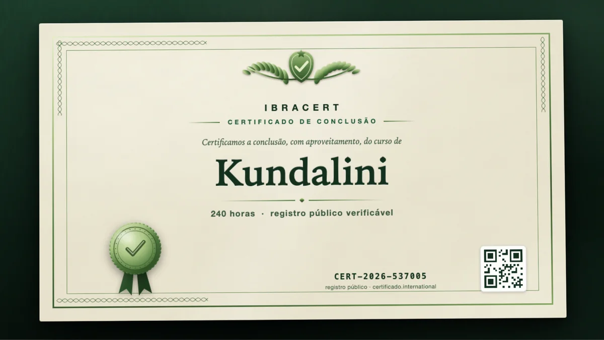 Capa do curso Kundalini