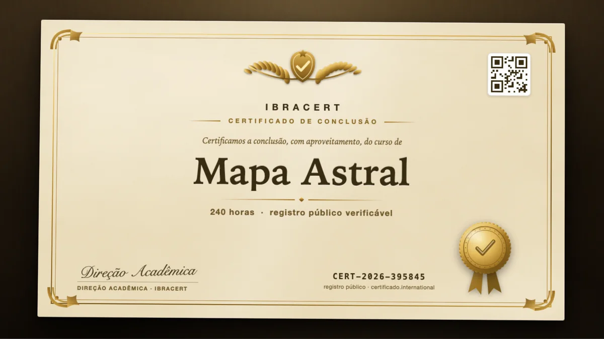Capa do curso Mapa Astral