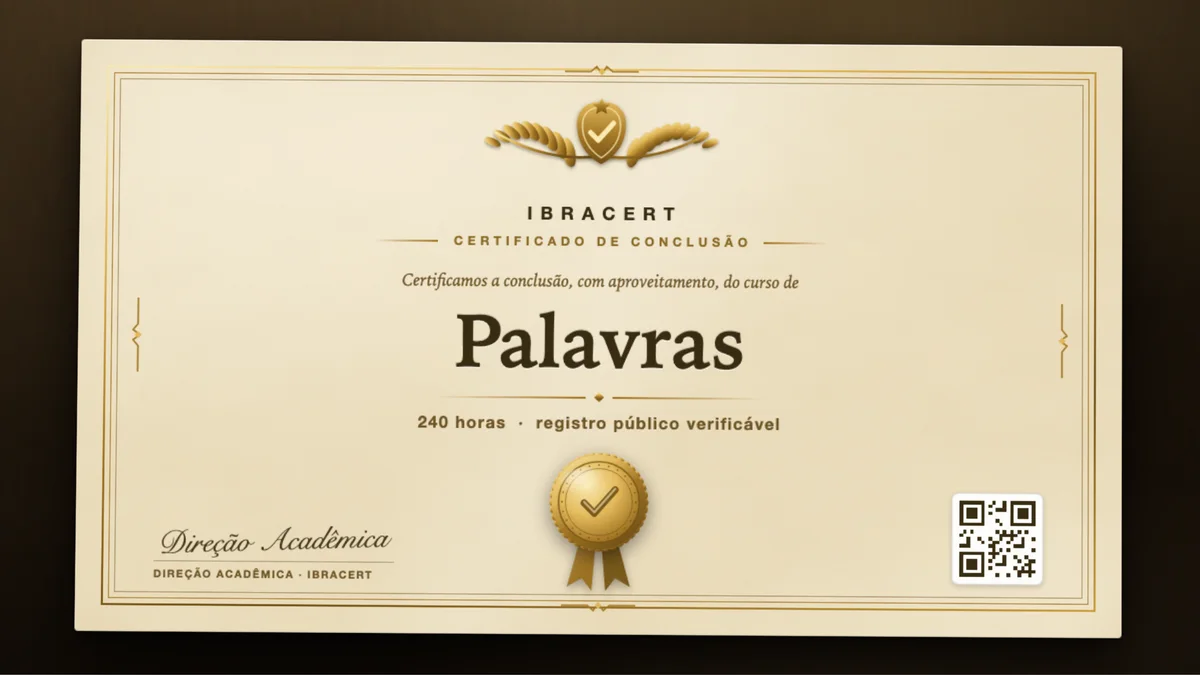 Capa do curso Palavras