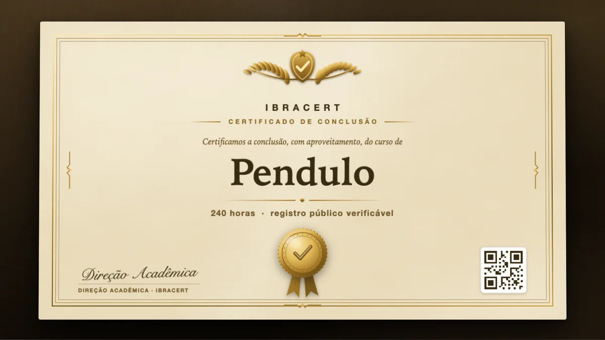 Capa do curso Pendulo