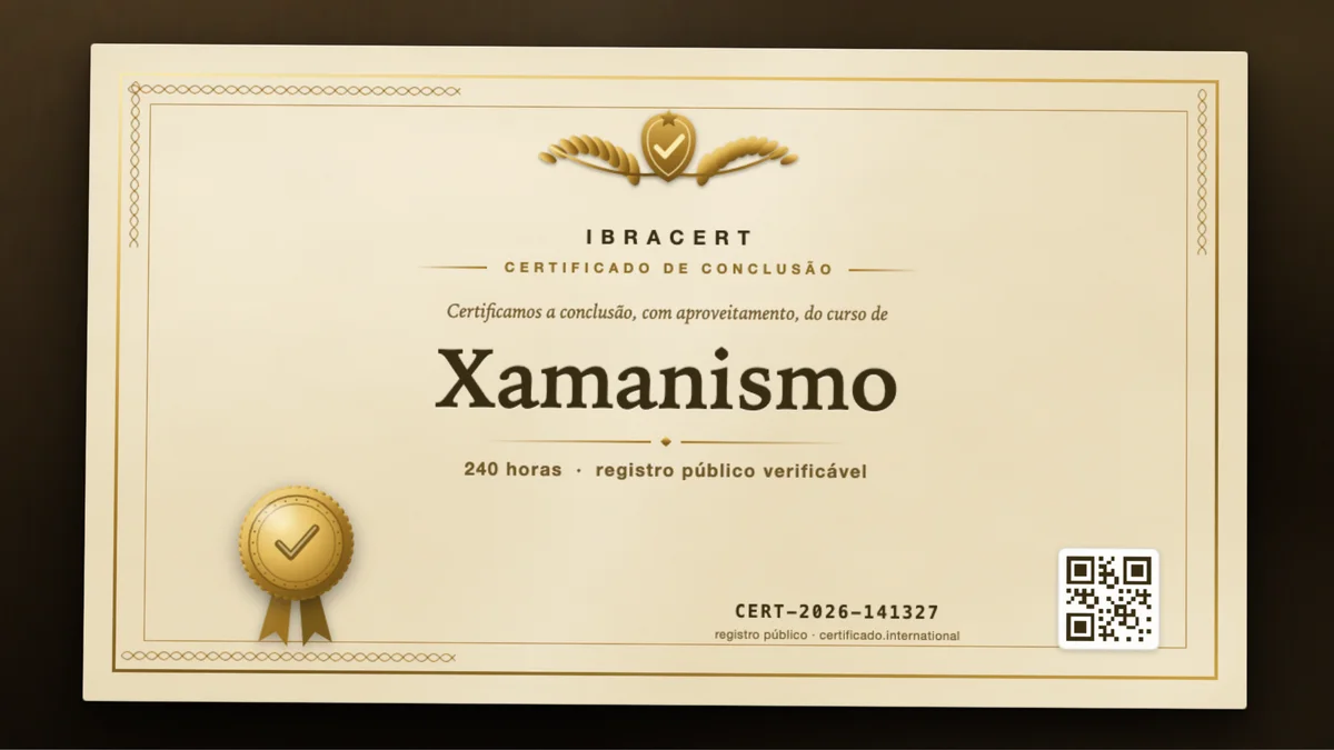 Capa do curso Xamanismo