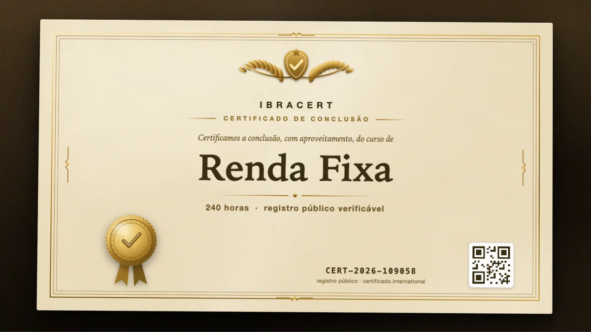 Capa do curso Renda Fixa