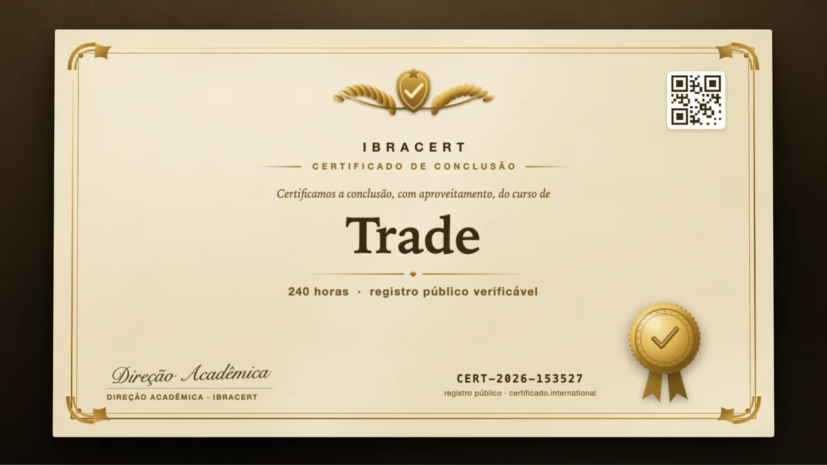 Capa do curso Trade