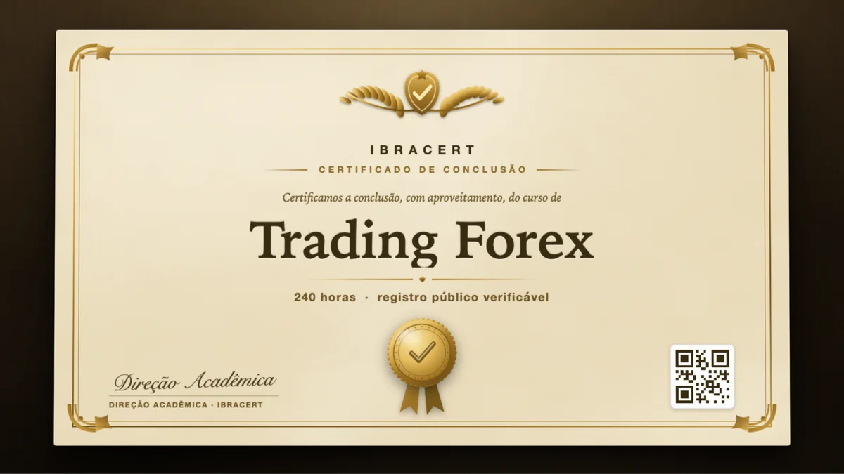 Capa do curso Trading Forex