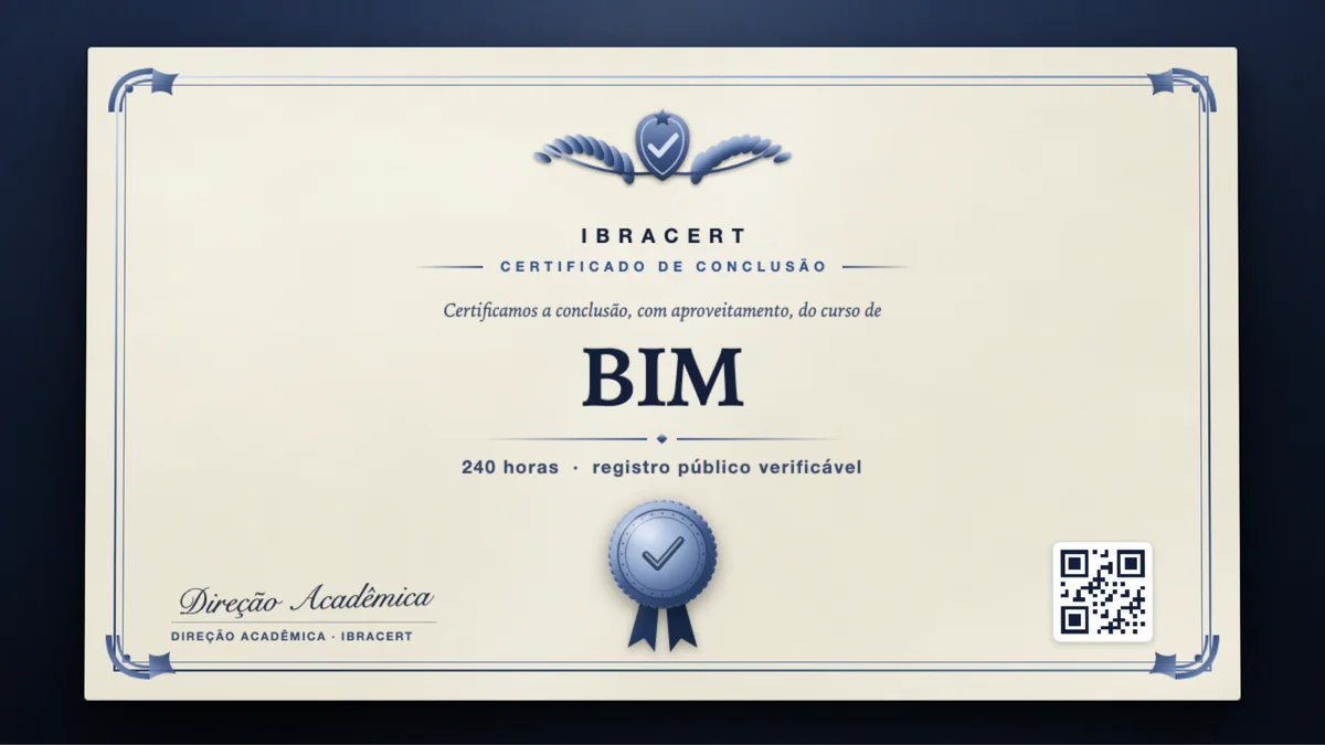 Capa do curso BIM