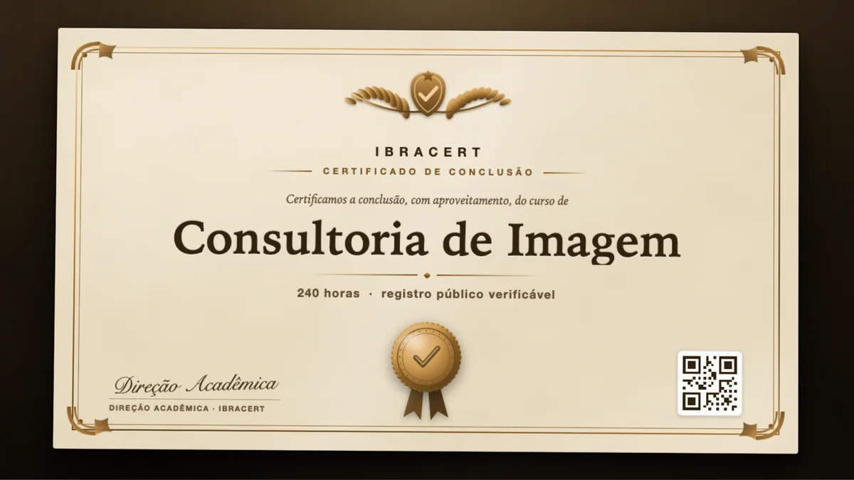 Capa do curso Consultoria de Imagem