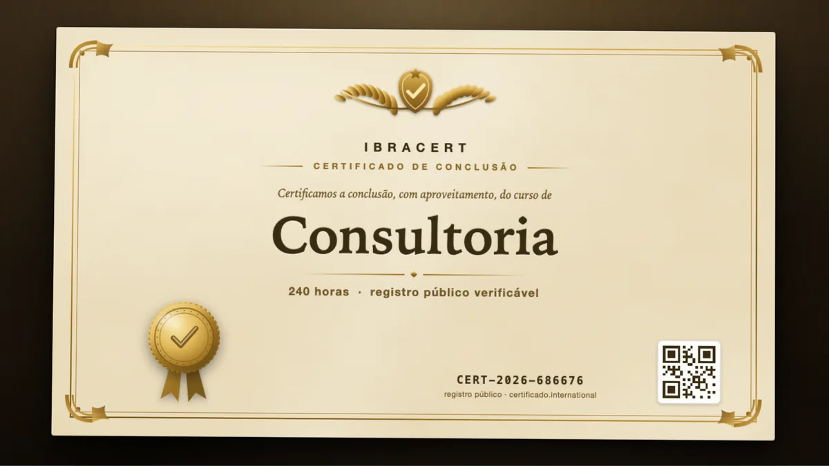 Capa do curso Consultoria