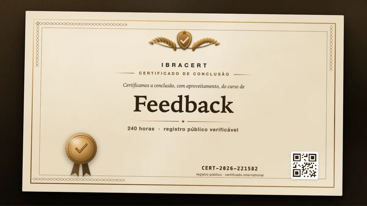 Capa do curso Feedback