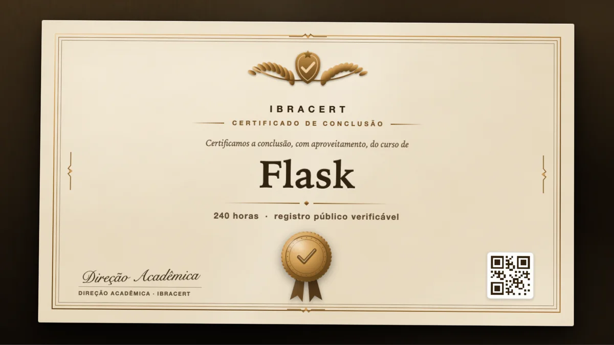 Capa do curso Flask