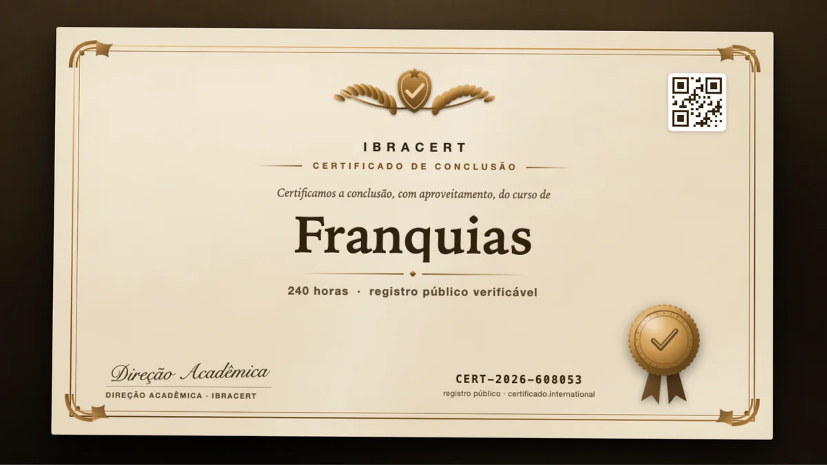 Capa do curso Franquias