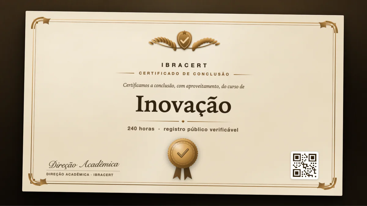 Capa do curso Inovação