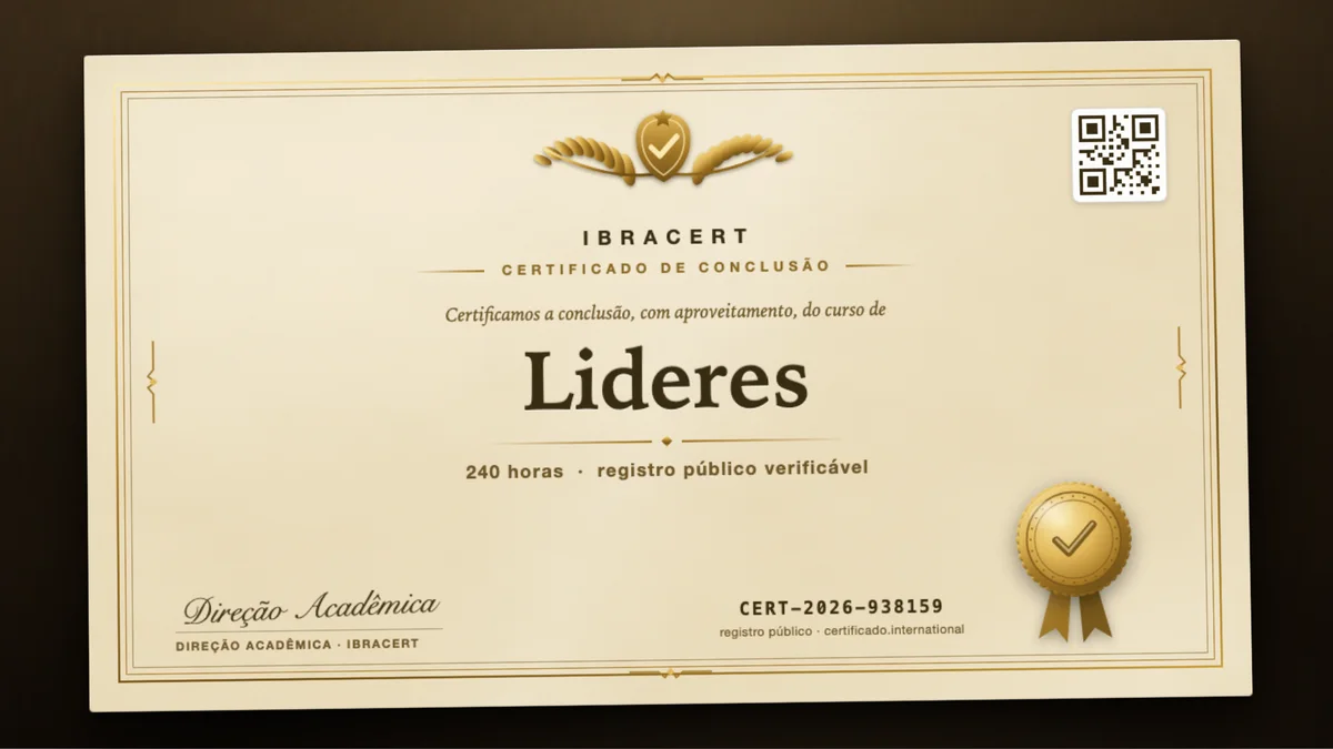 Capa do curso Lideres