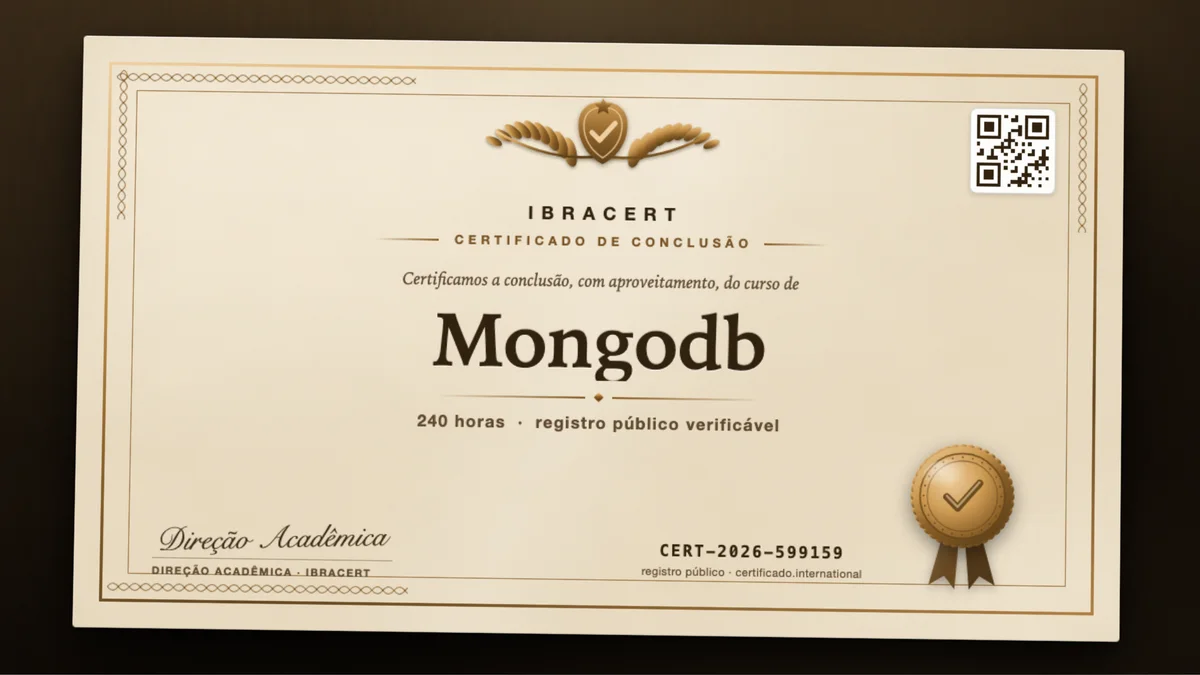 Capa do curso Mongodb