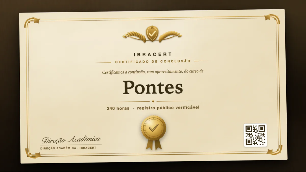 Capa do curso Pontes