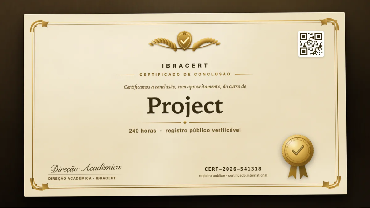 Capa do curso Project