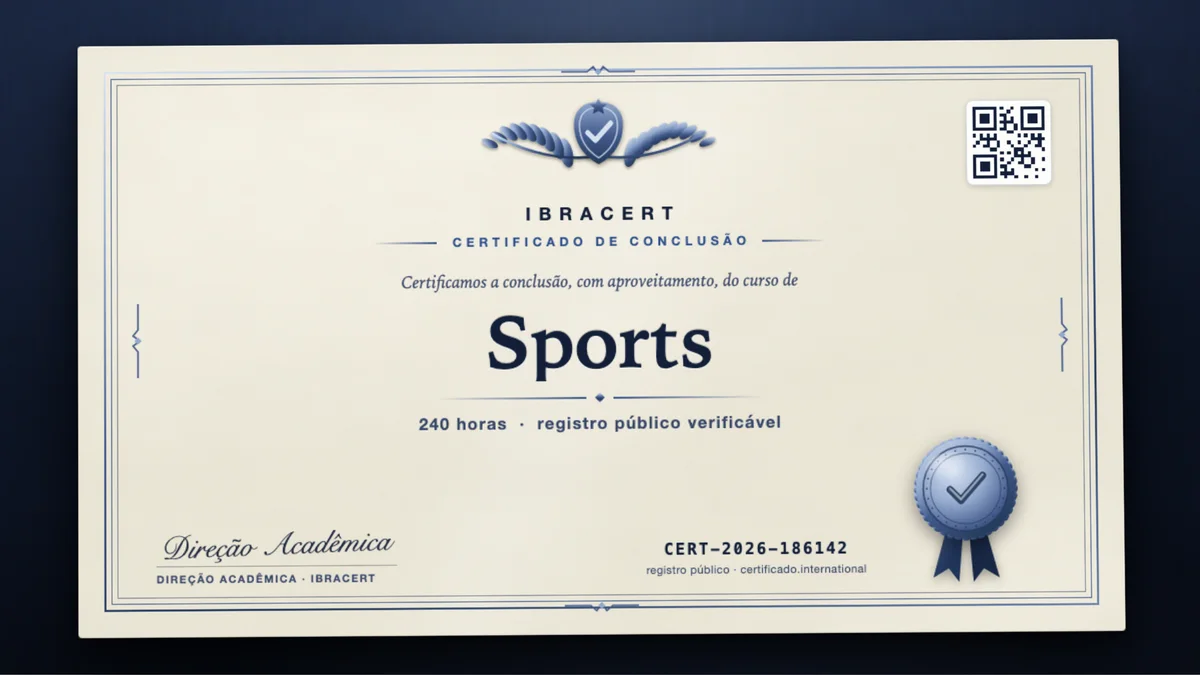 Capa do curso Sports