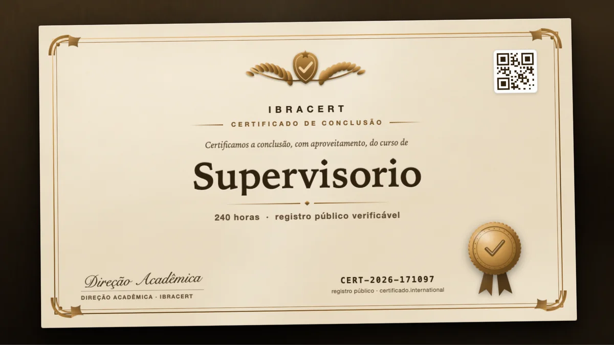 Capa do curso Supervisorio