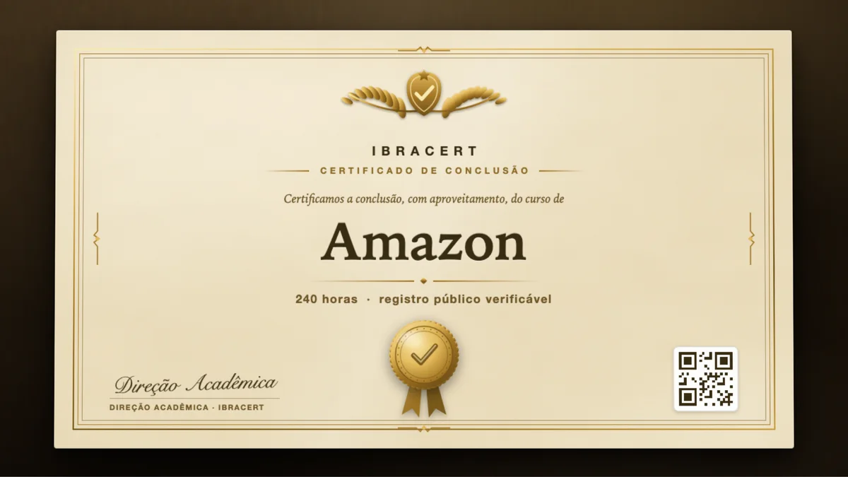 Capa do curso Amazon