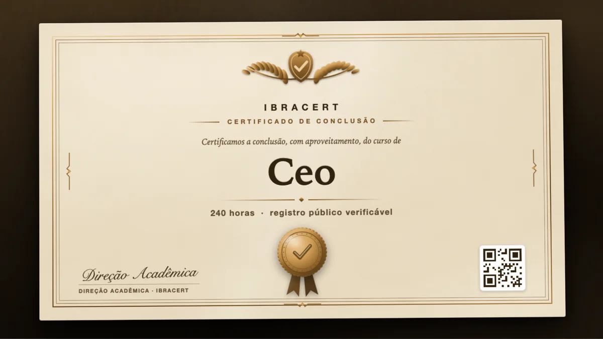 Capa do curso Ceo