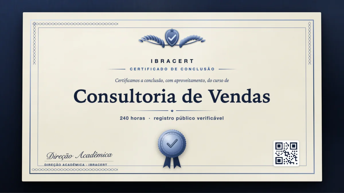 Capa do curso Consultoria de Vendas