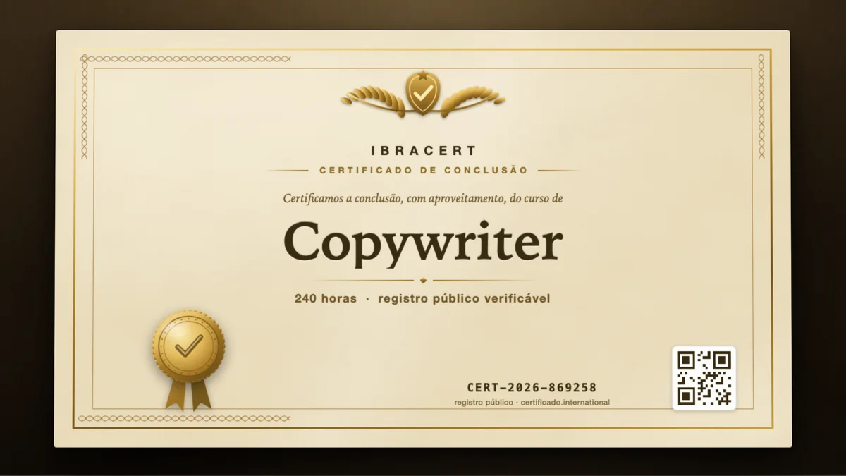 Capa do curso Copywriter