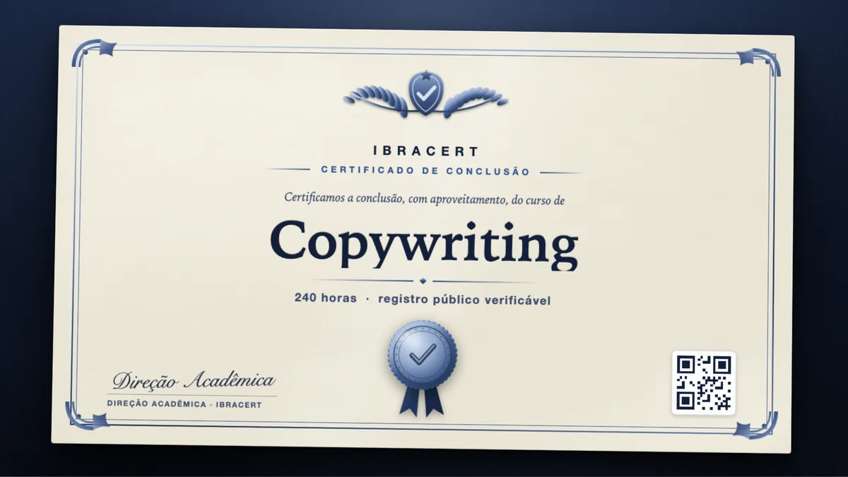 Capa do curso Copywriting