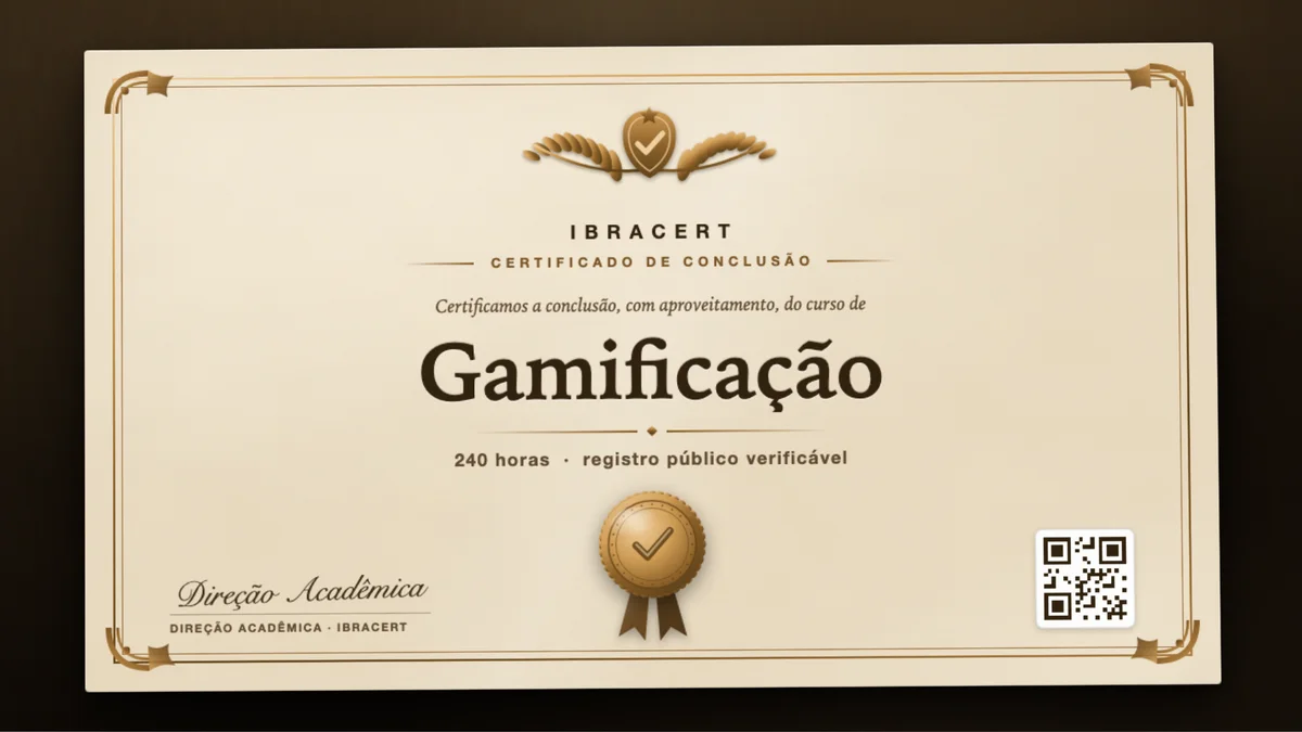 Capa do curso Gamificação
