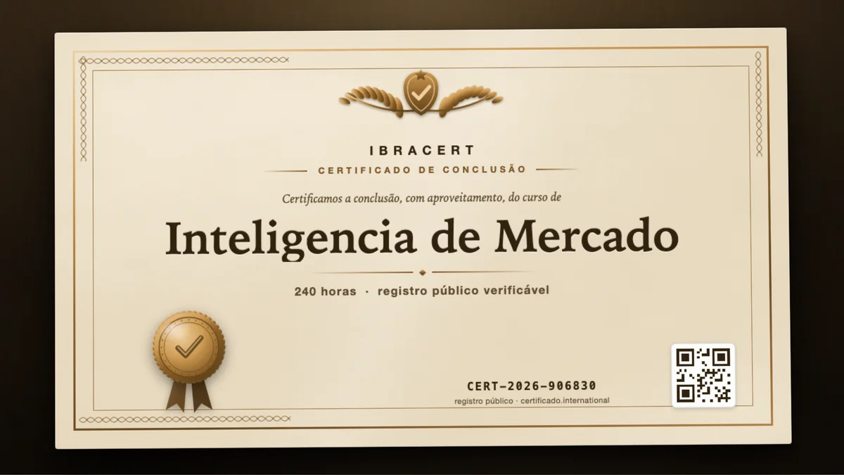 Capa do curso Inteligencia de Mercado