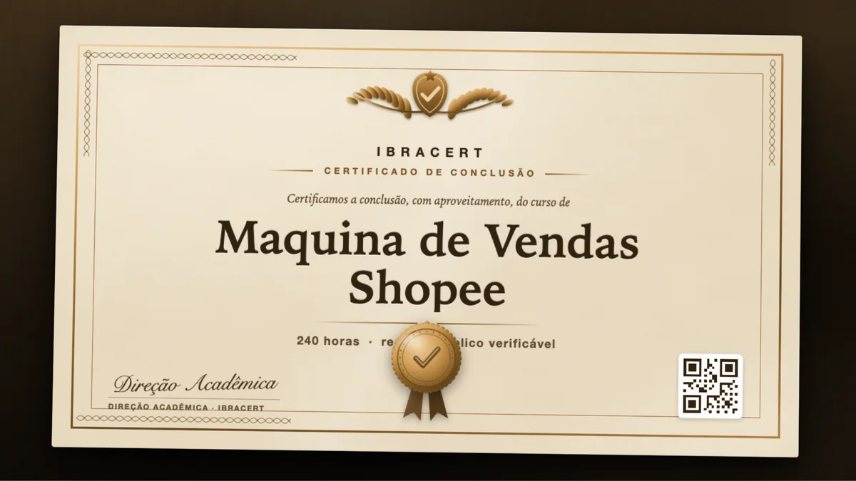 Capa do curso Maquina de Vendas Shopee